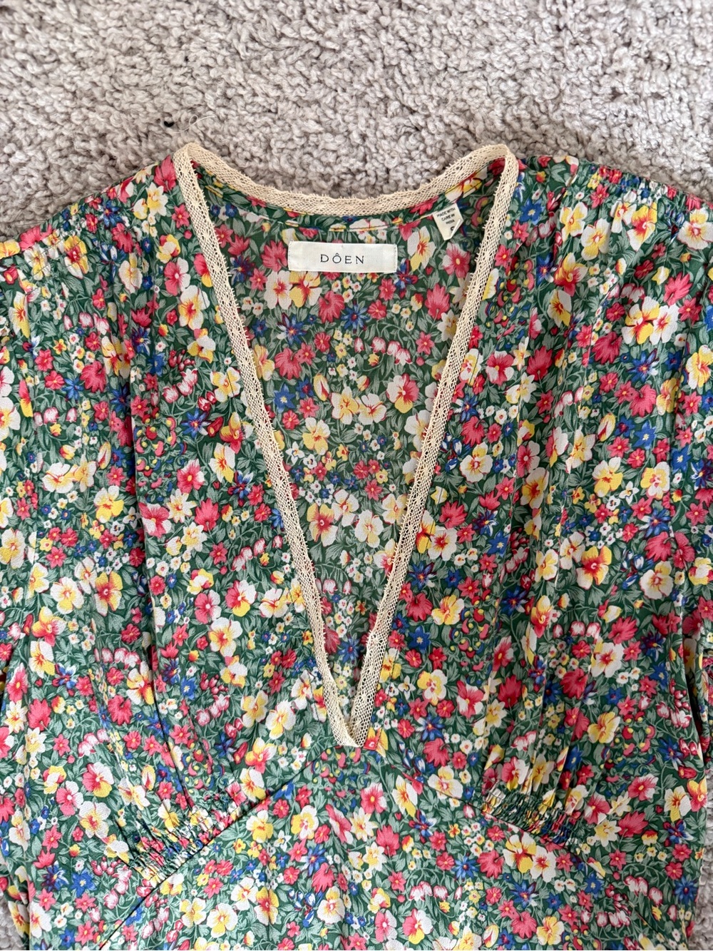 Dôen Floral maxi dress - Picture 2 of 3